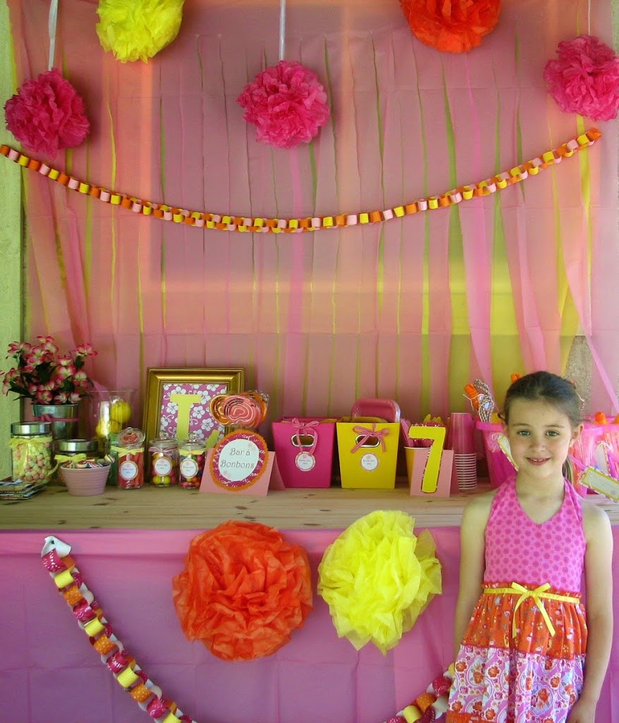 7Th Birthday Party Ideas For Girl
 Summer Birthday Party Ideas Lily s 7th Birthday Party