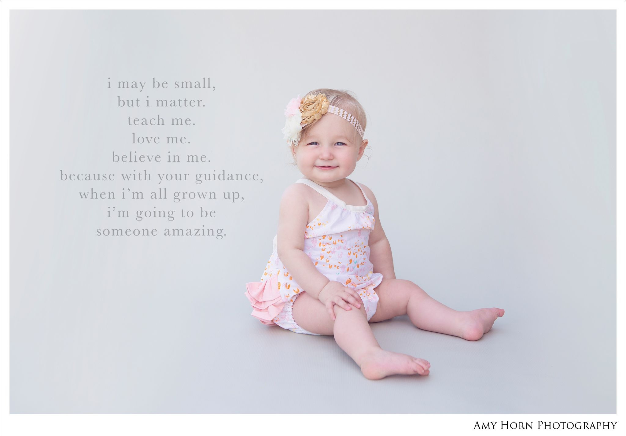 8 Month Old Baby Quotes
 8 month old baby photography in romper baby quote