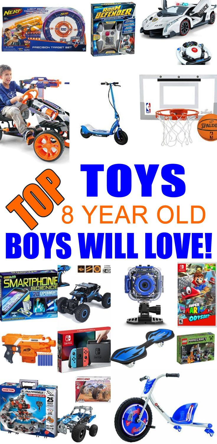 8 Year Old Boy Birthday Gift Ideas
 Best Toys for 8 Year Old Boys