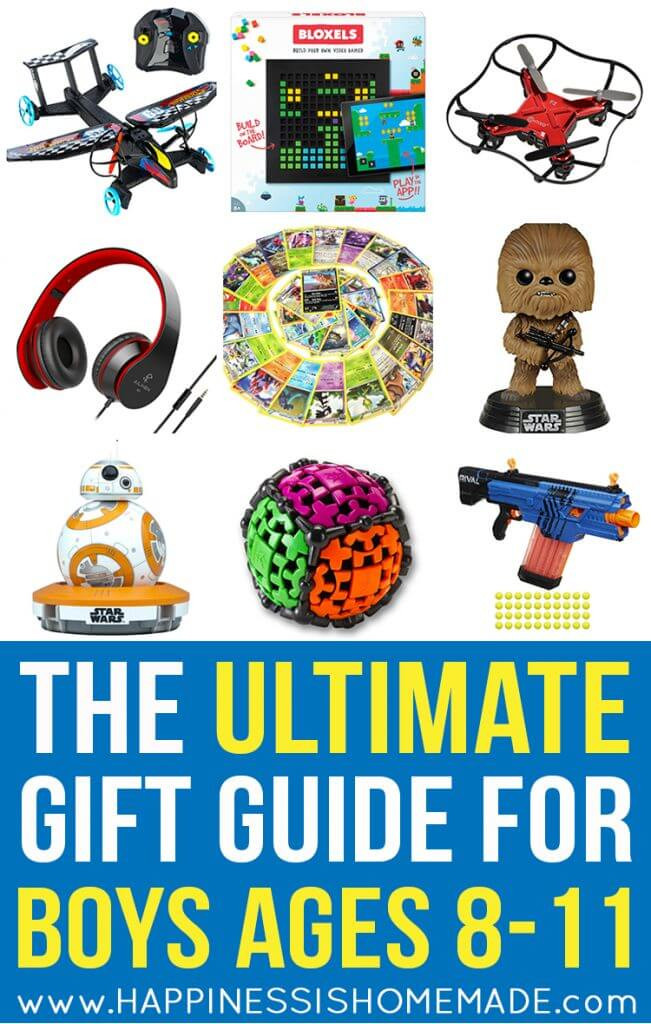 8 Year Old Boy Birthday Gift Ideas
 The Best Gift Ideas for Boys Ages 8 11 Happiness is Homemade
