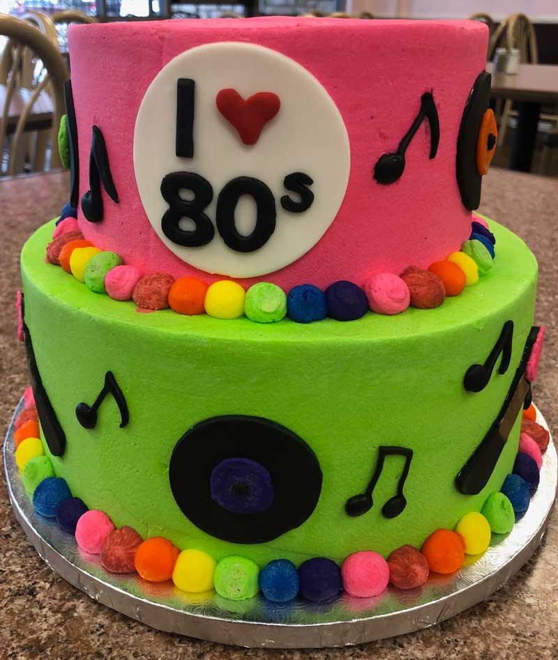 80 Birthday Cake
 Birthday Cakes
