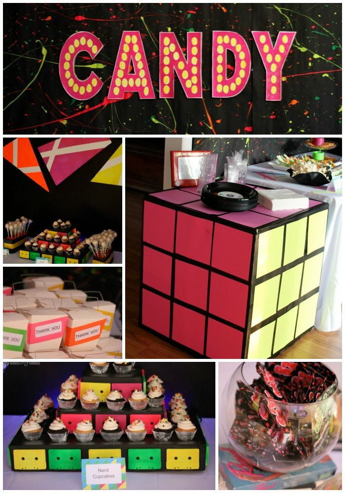 80 Birthday Party Ideas
 80s Party Parties for Pennies