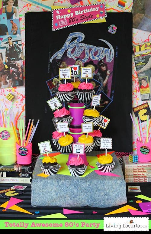 80 Birthday Party Ideas
 Awesome 80 s Birthday Party Ideas