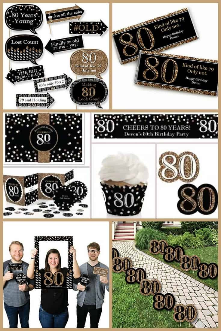 80 Year Old Birthday Party Ideas Pinterest
 80th Birthday Party Ideas The Best Themes Decorations