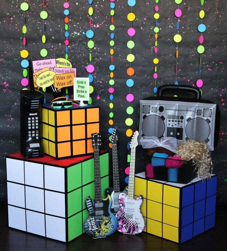 80s Birthday Party Ideas
 How to throw a 80s theme party