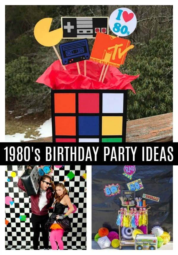 80s Birthday Party Ideas
 Totally Epic 80s Theme Party Ideas Pretty My Party