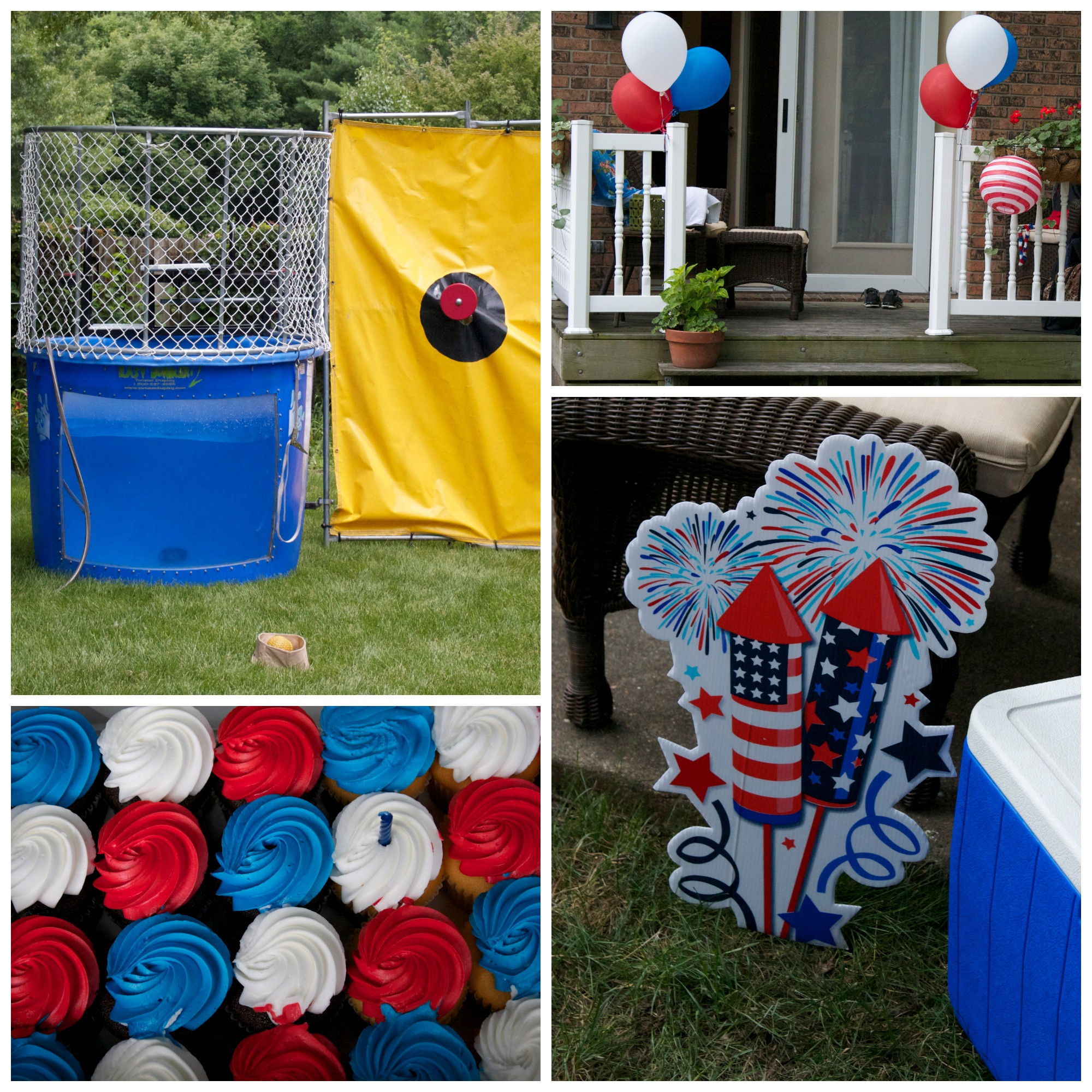 8Th Birthday Party Ideas
 red white and blue themed party