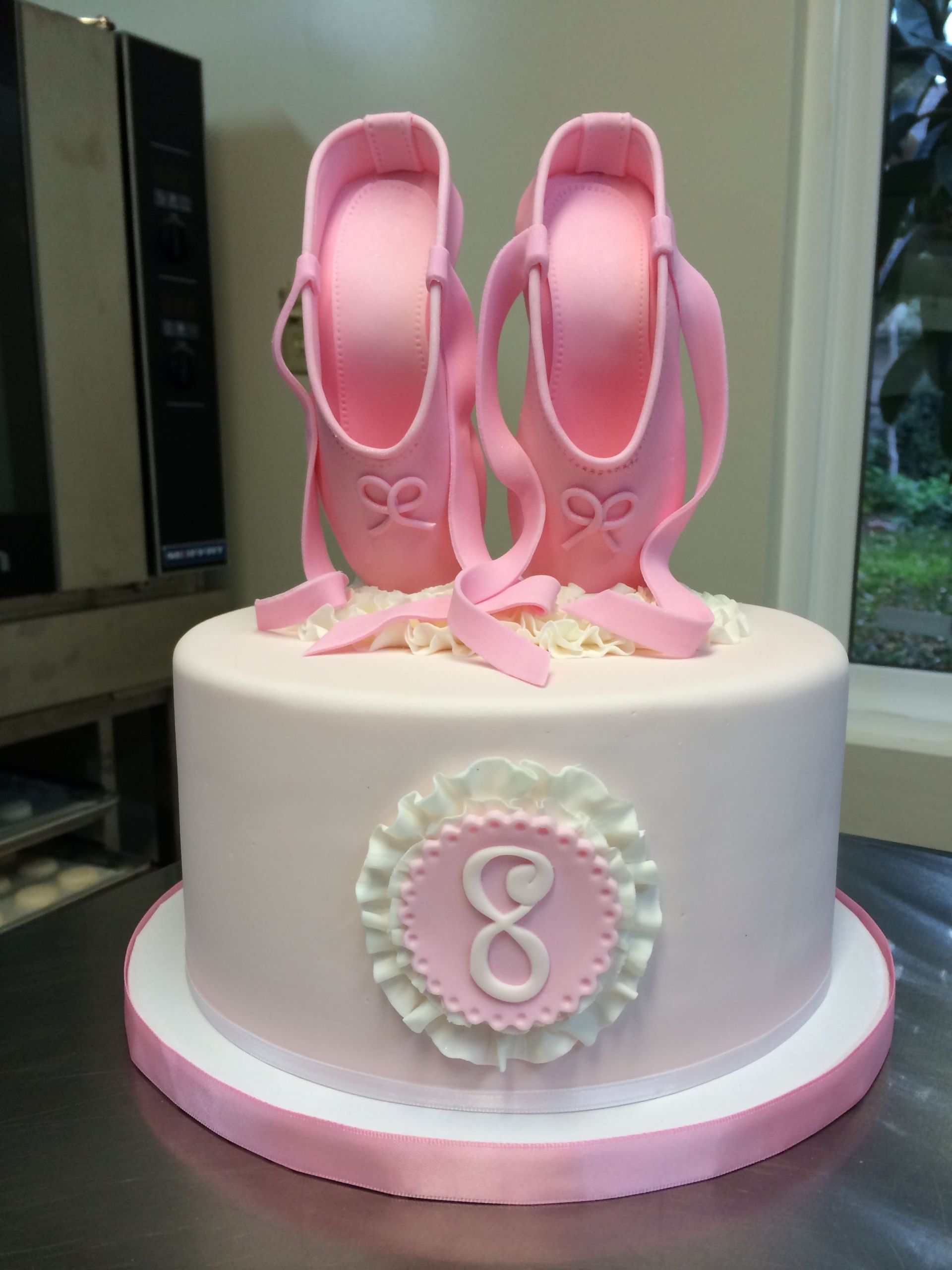 8Th Birthday Party Ideas Girl
 Ballet Slippers For A Little Girls 8Th Birthday