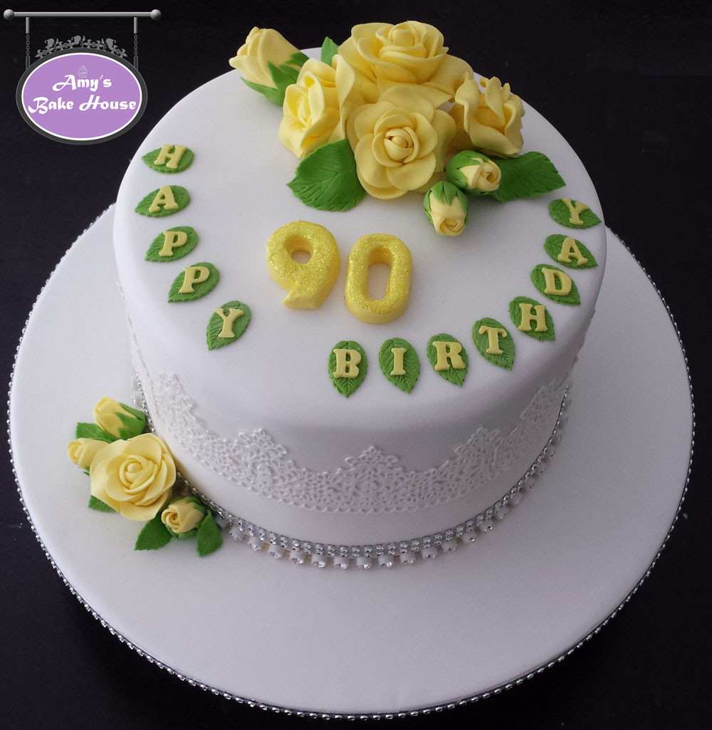 90th Birthday Cakes
 90th Birthday Cake