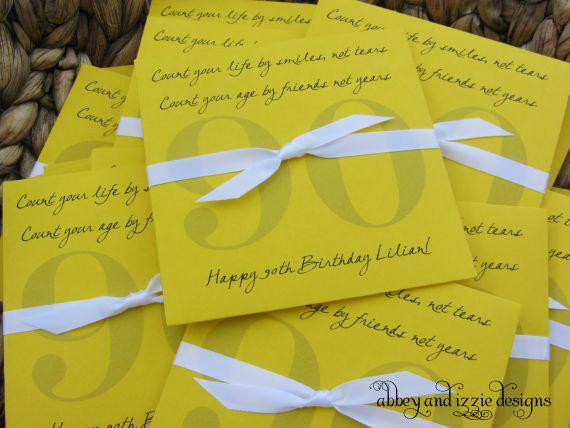 90Th Birthday Party Favor Ideas
 90th Birthday Party Favors 90th Birthday by