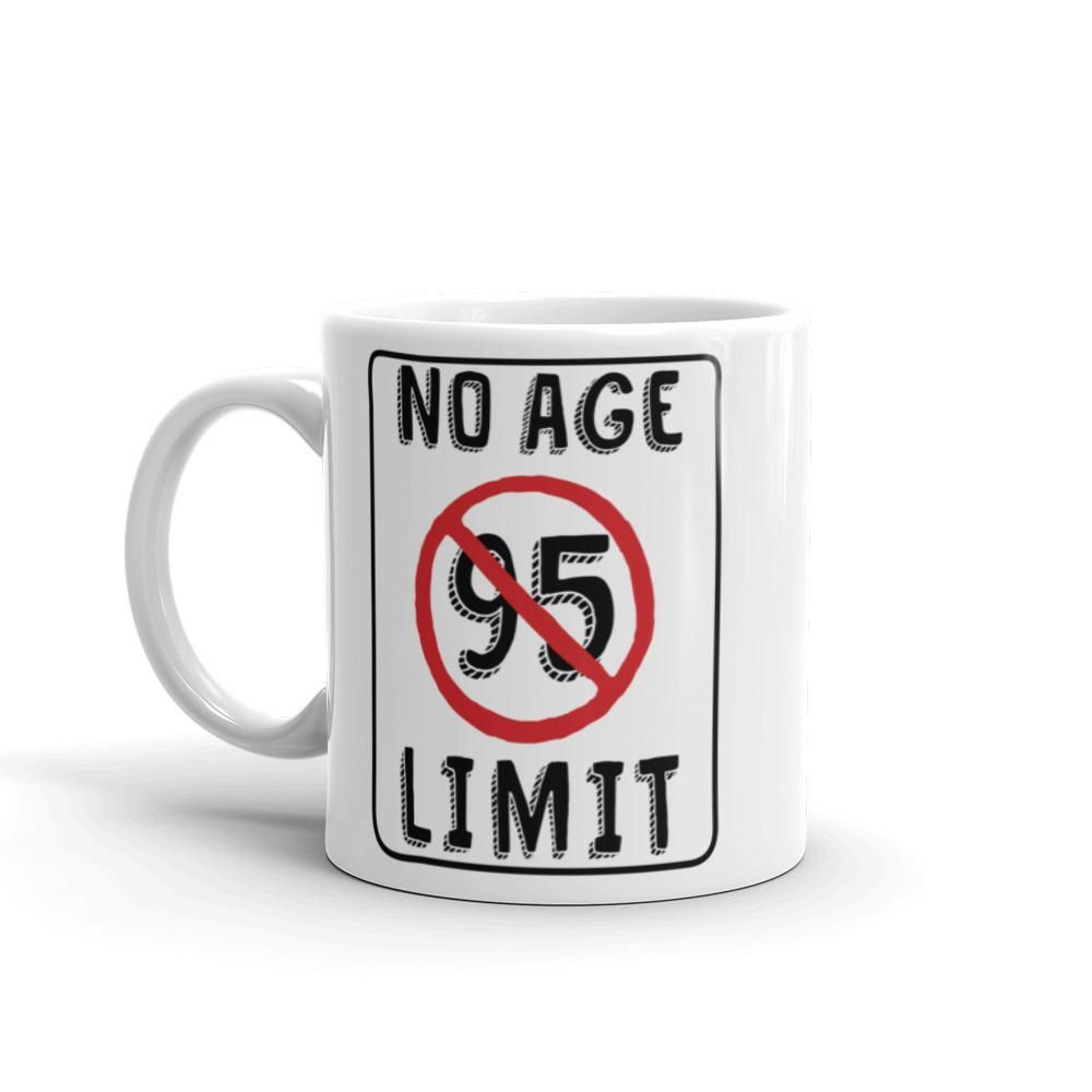 95Th Birthday Gift Ideas
 No Age Limit 95th Birthday Gift Mug