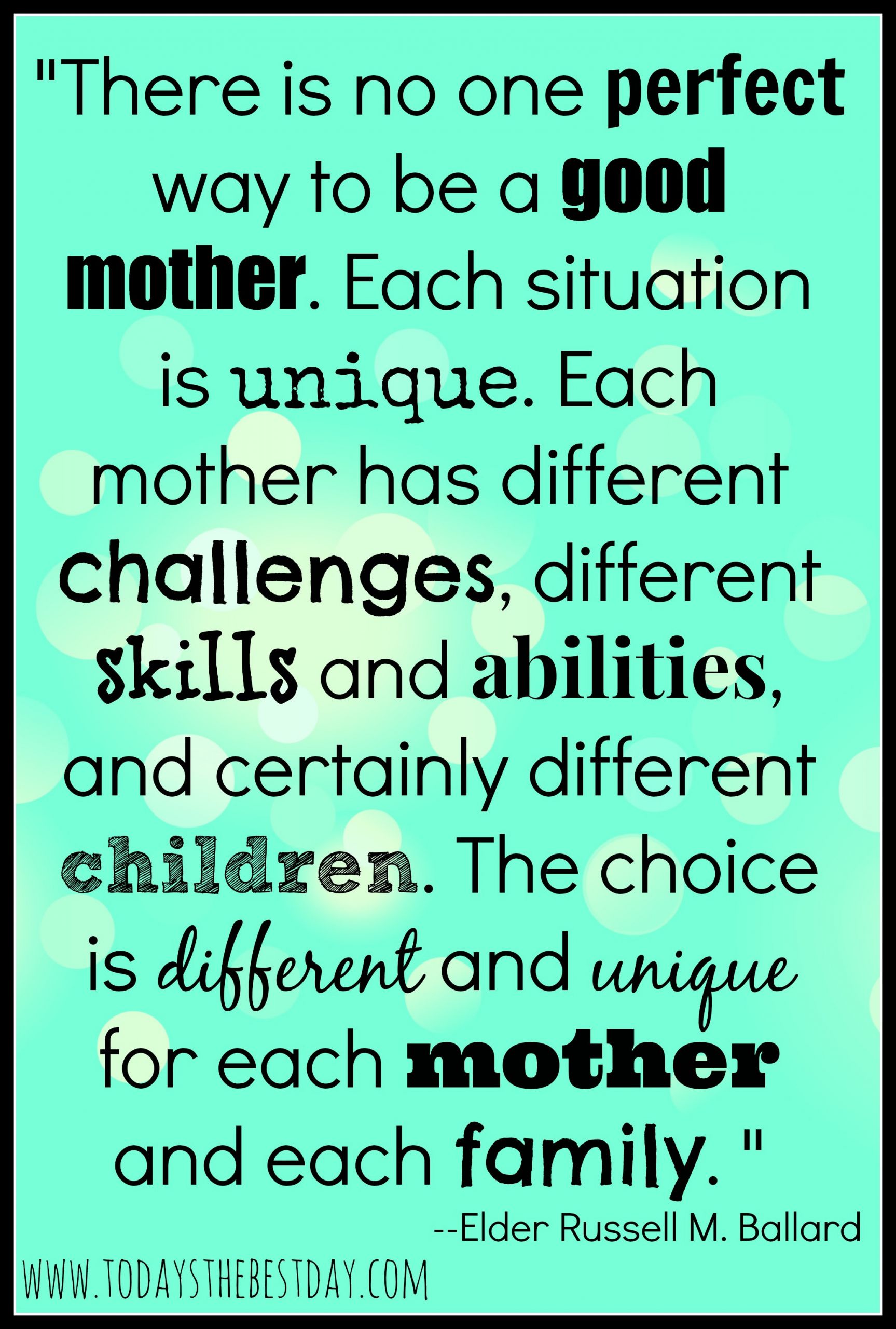 A Good Mother Quote
 Soon To Be Mom Quotes QuotesGram