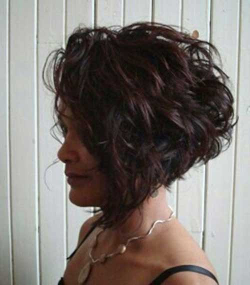 A Line Haircuts Curly Hair
 Stylish Short Haircuts for Curly Wavy Hair
