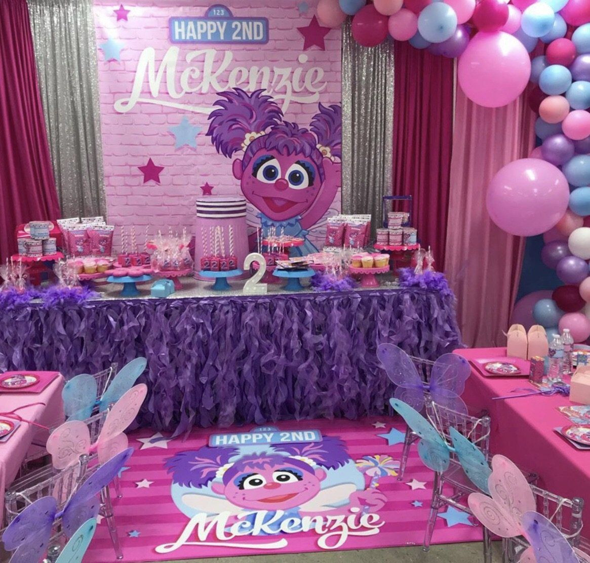 Abby Cadabby Birthday Party Ideas
 Abby Cadabby 5x6 Table Banner Backdrop Step & Repeat