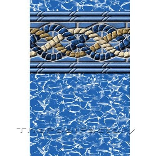 Above Ground Beaded Pool Liners
 52" UNI BEAD Ground Swimming Pool Liners 25 GAUGE