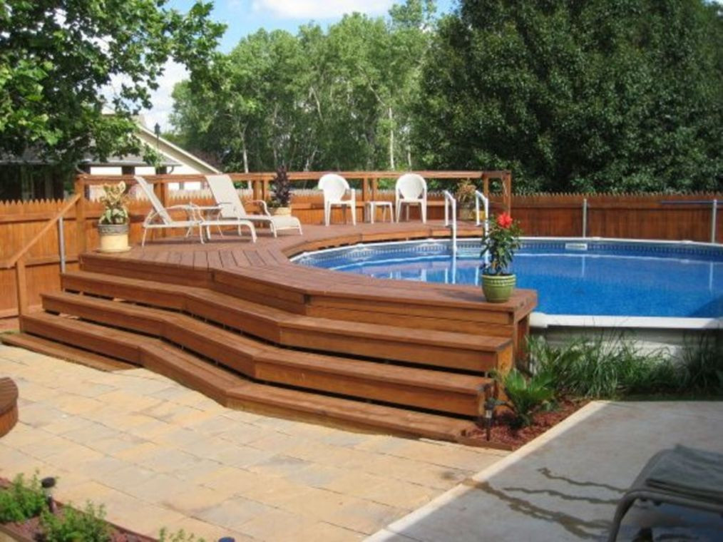 Above Ground Deck
 21 The Ultimate Guide to Ground Pool Ideas with Picture