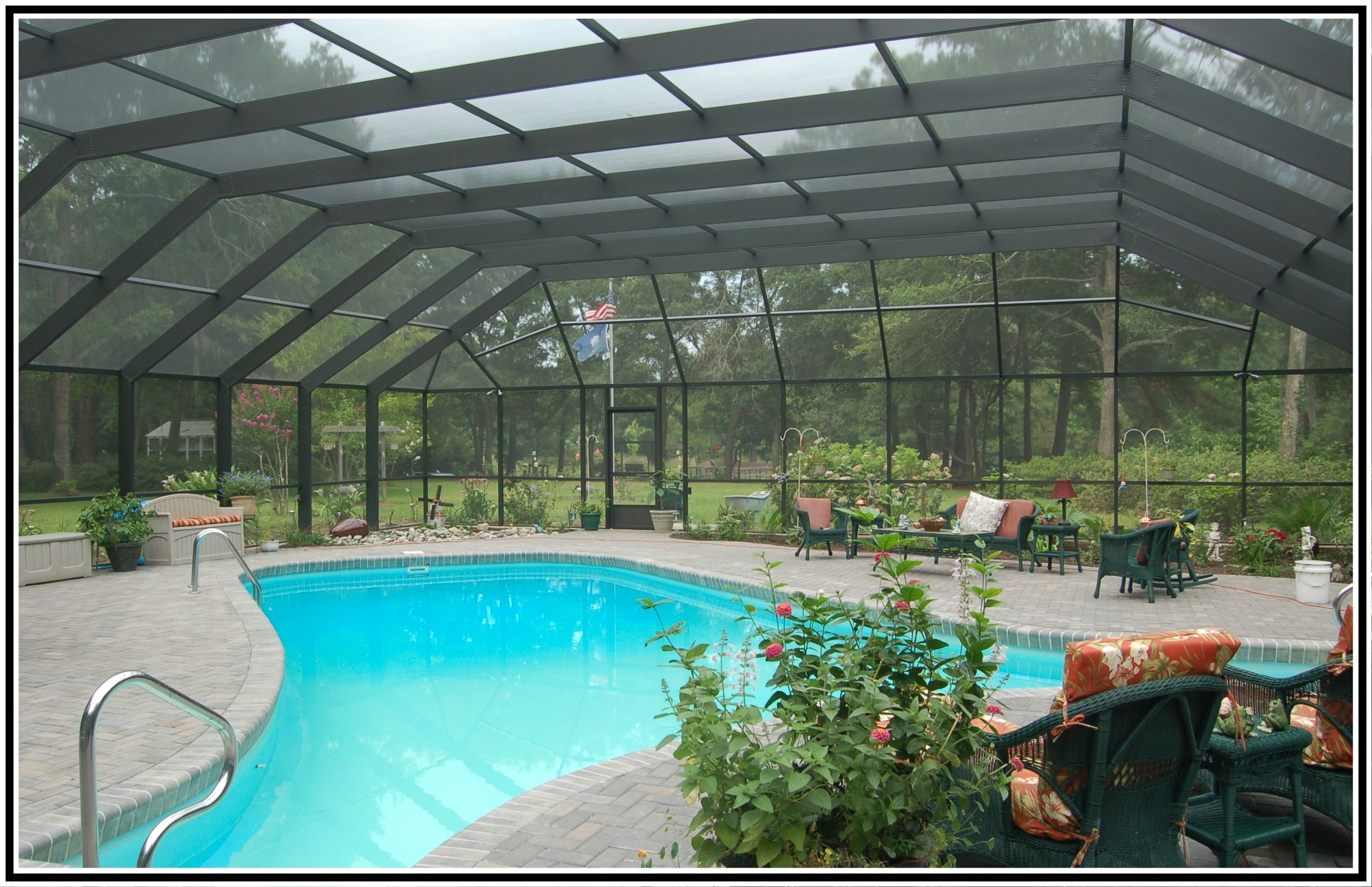Above Ground Pool Enclosure
 Porch Outfitters Porch Enclosures Screen Rooms