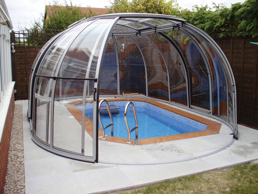 Above Ground Pool Enclosure
 Image detail for Swimming Pool Enclosures Ground