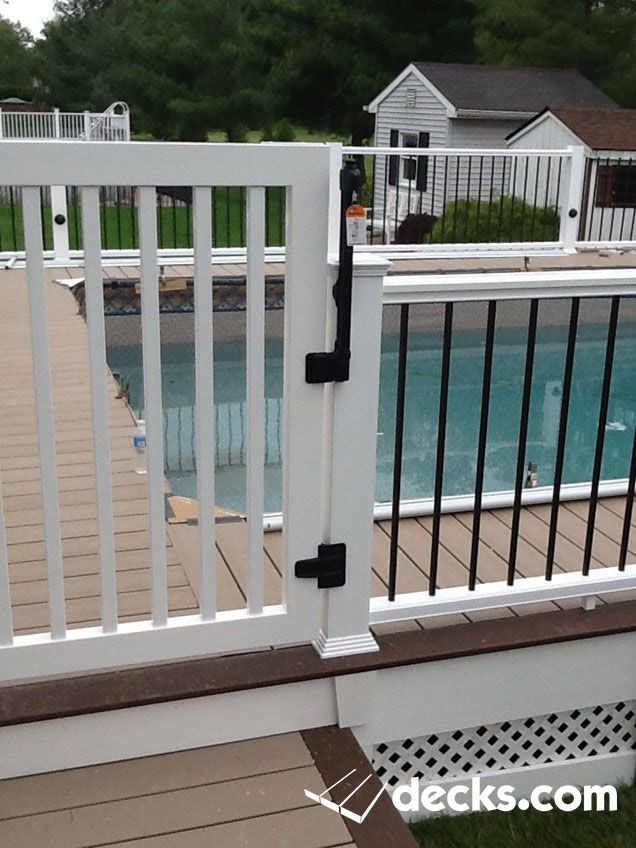 Above Ground Pool Gate
 Decks Pool & Hot Tub Decks