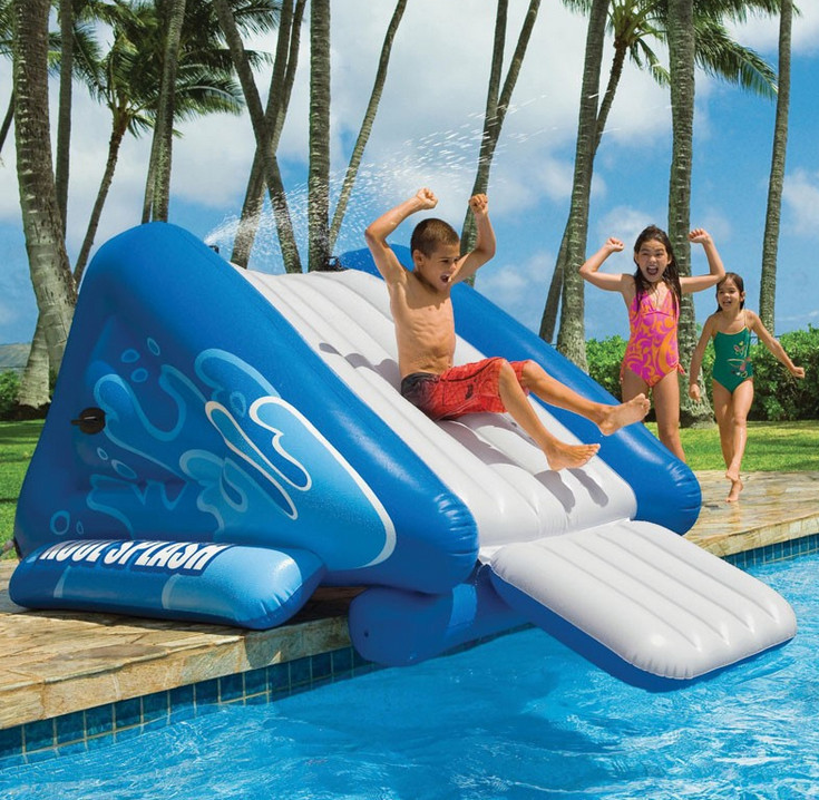 Above Ground Pool Slide
 Inflatable Ground Pool Slides