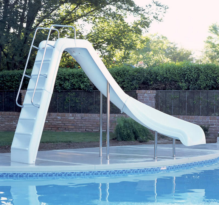 Above Ground Pool Slide
 Ground Swimming Pool Slides