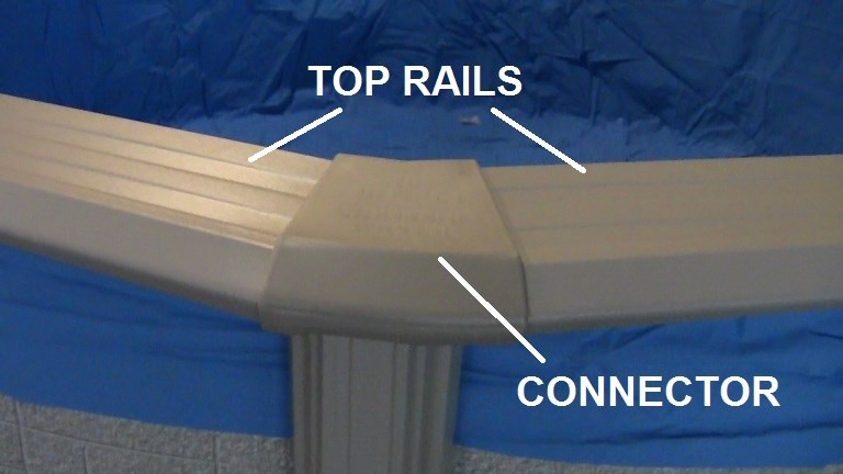 Above Ground Pool Top Rails
 How To Assemble an Ground Pool Part 5 Top Rails