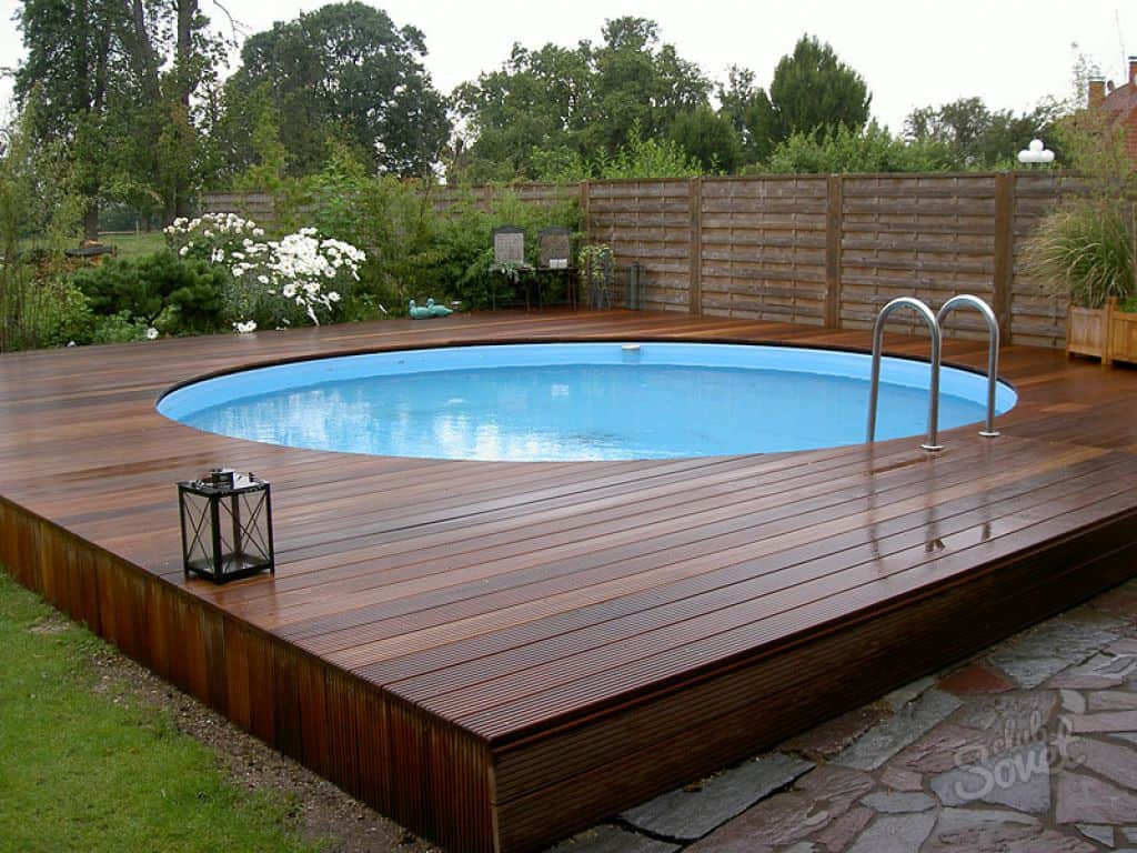 Above Ground Swimming Pool Decks
 Three Types Outdoor Swimming Pool Decks