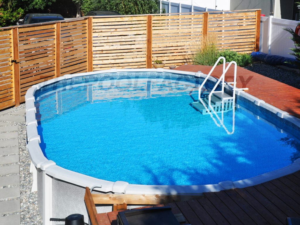 Above Ground Swimming Pool Decks
 Pool Deck Ideas Partial Deck The Pool Factory