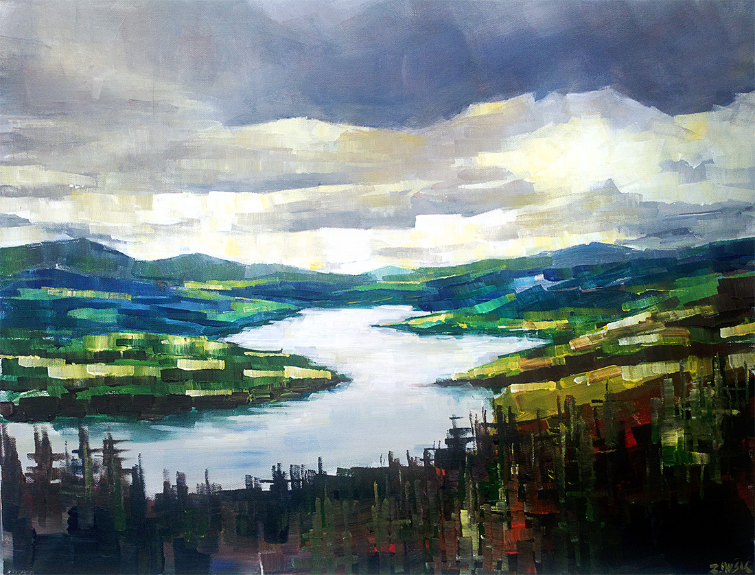 Abstract Landscape Painting
 landscape – Zlatko Music Art