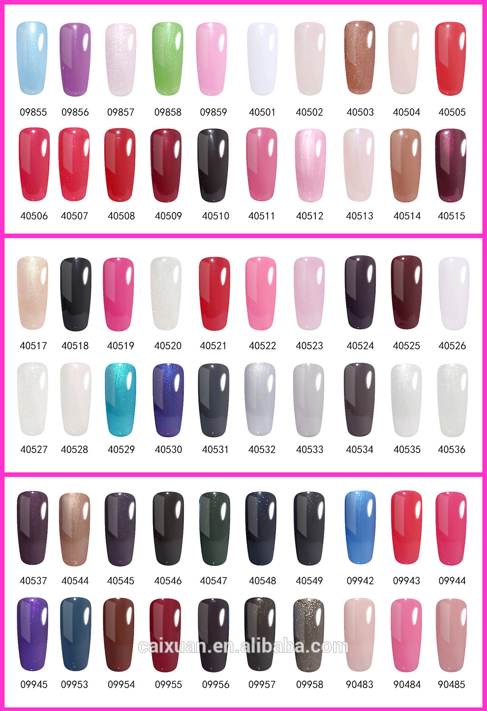Acrylic Gel Nail Colors
 New Arrival beauty Product Nail Plant Aroma Organic Gel