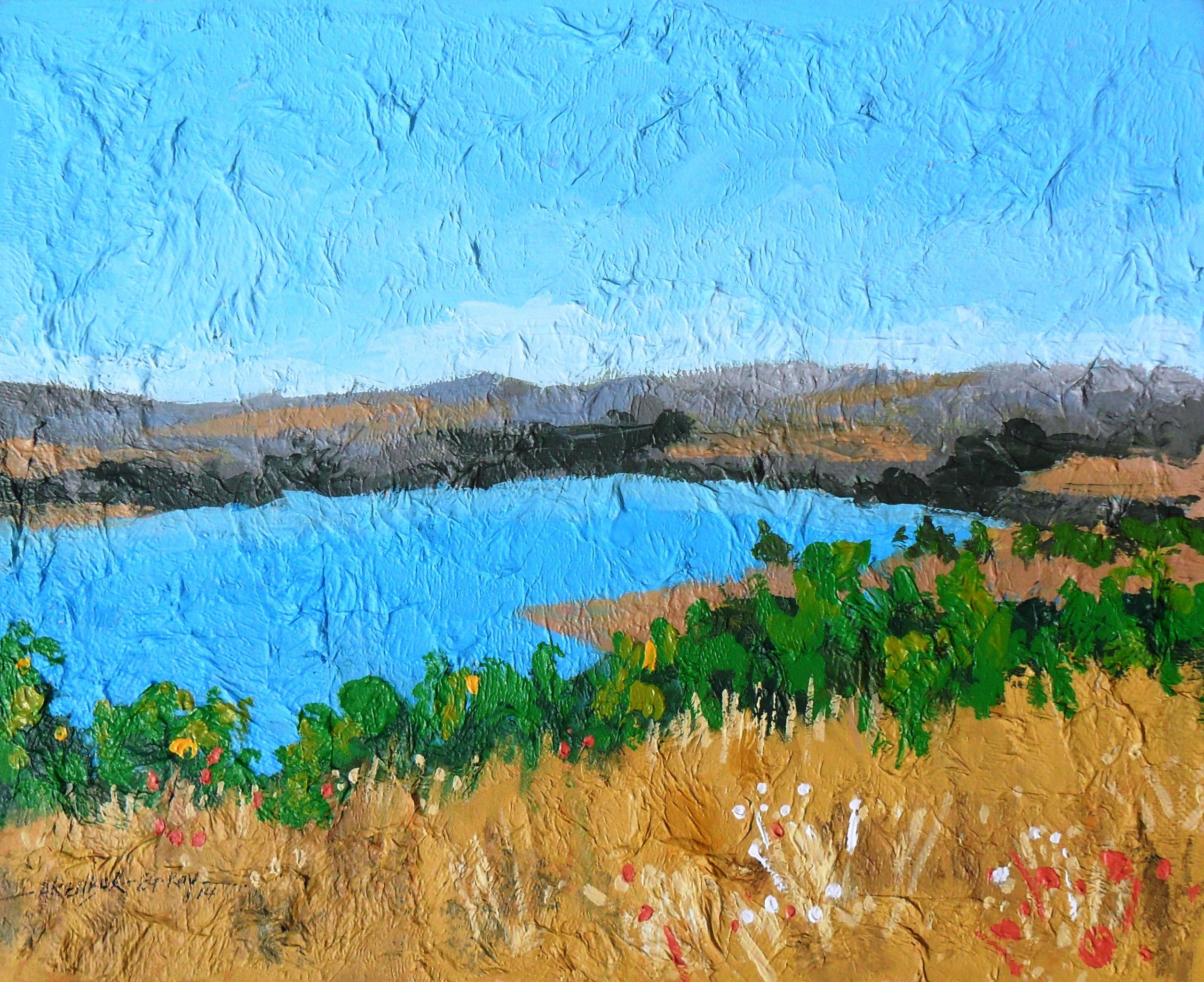 Acrylic Landscape Painting
 Landscape Painting – Eghoartculture