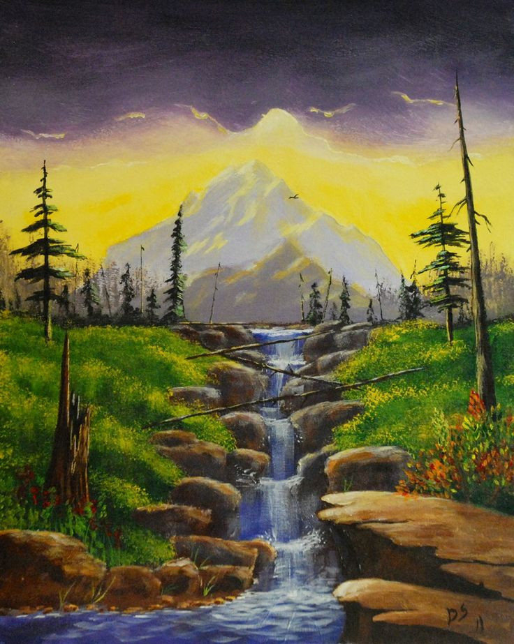 Acrylic Landscape Paintings
 36 best Painting canvas Ideas landscapes images on