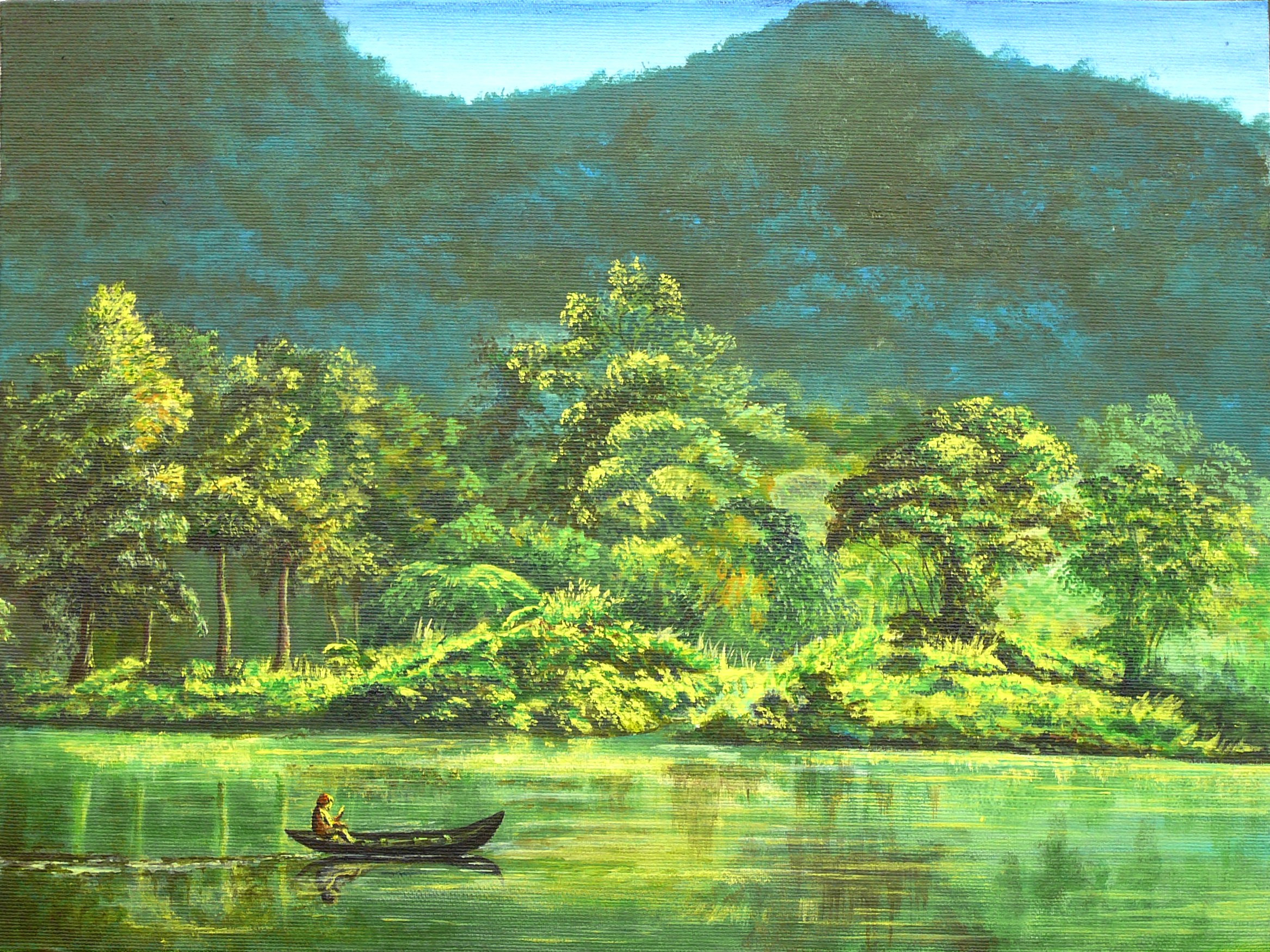 Acrylic Landscape Paintings
 Rana Paintings