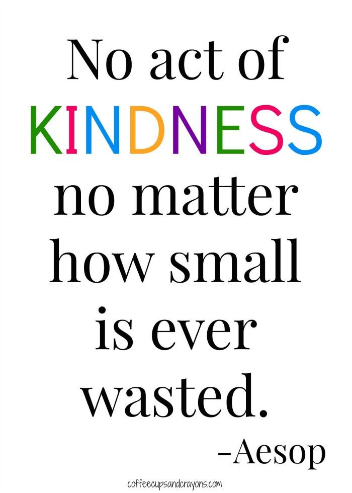 Act Of Kindness Quotes
 100 Acts of Kindness Challenge Week 3