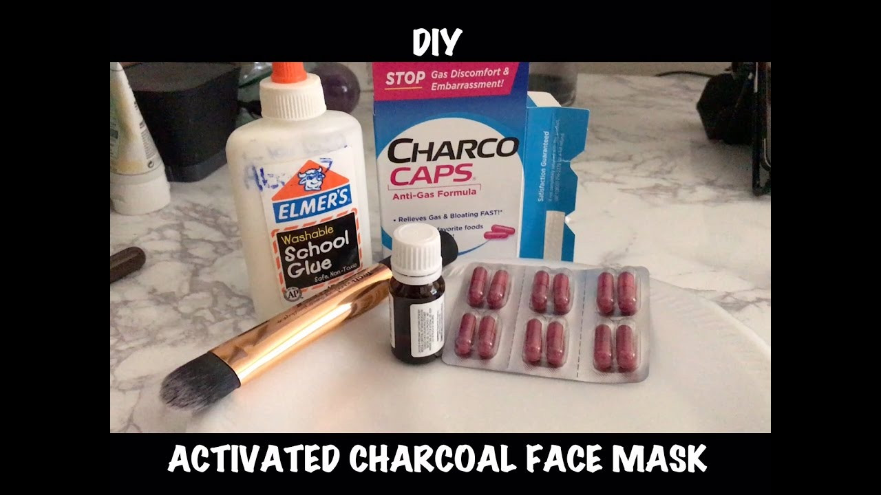 Activated Charcoal Mask DIY
 DIY Activated Charcoal face mask