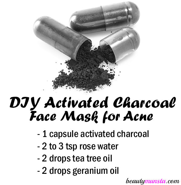 Activated Charcoal Mask DIY
 DIY Activated Charcoal Face Mask for Acne beautymunsta
