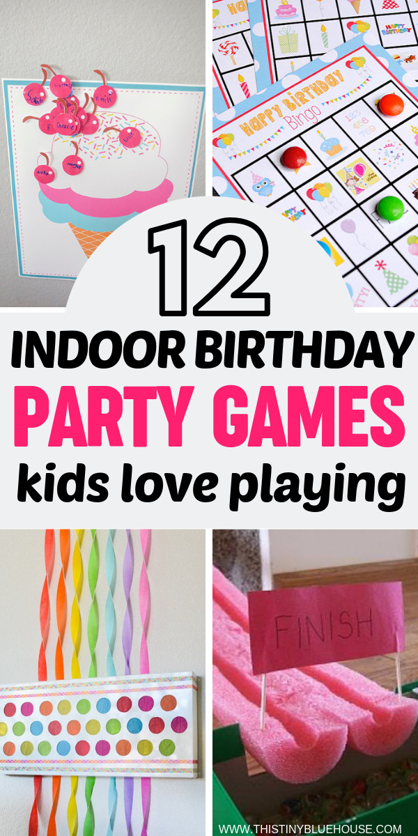 Activities For Kids Party
 12 Indoor Birthday Party Games Kids Will Love This Tiny