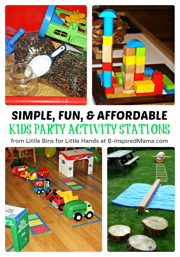 Activities For Kids Party
 Awesomely Affordable Party Activities for Kids