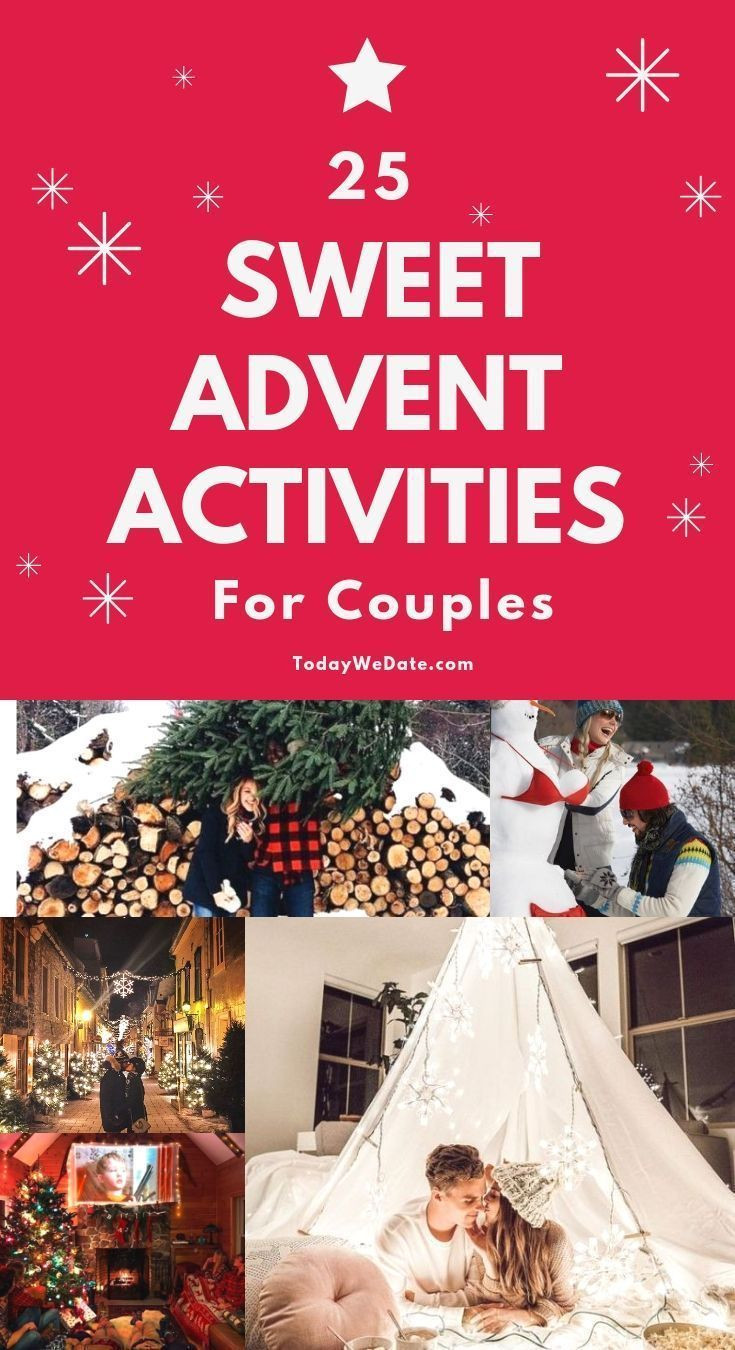 Activity Gift Ideas For Couples
 25 Sweet Christmas Advent Activity Ideas For Couples