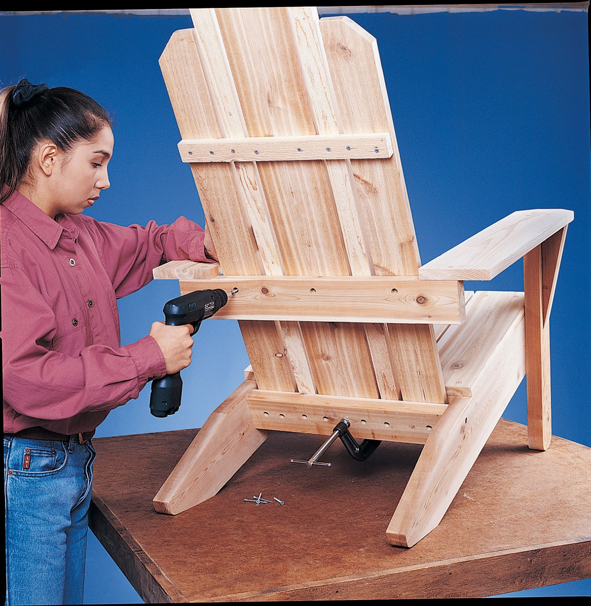 Adirondack Chairs DIY Plans
 Build an Adirondack Chair with plans DIY