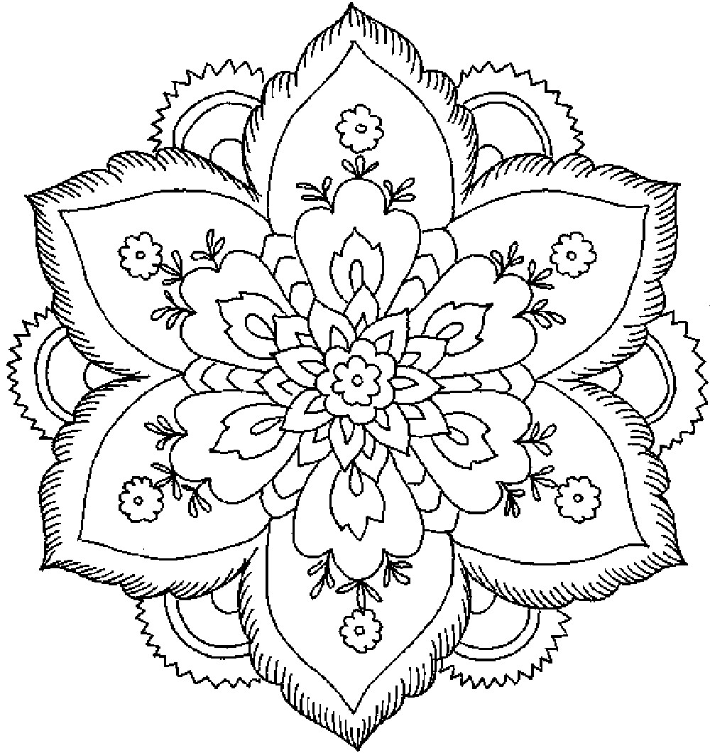 Adult Coloring Pages For Kids
 Serendipity Adult Coloring Pages Printable