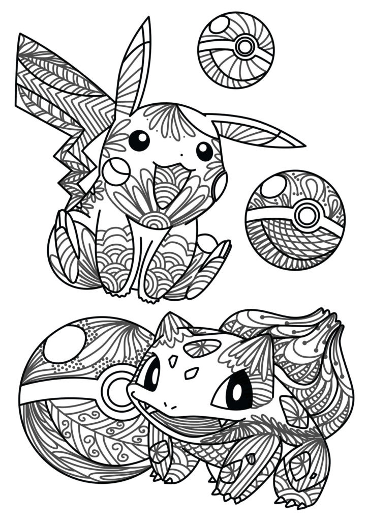 Adult Coloring Pages For Kids
 130 Latest Pokemon Coloring Pages For Kids And Adults