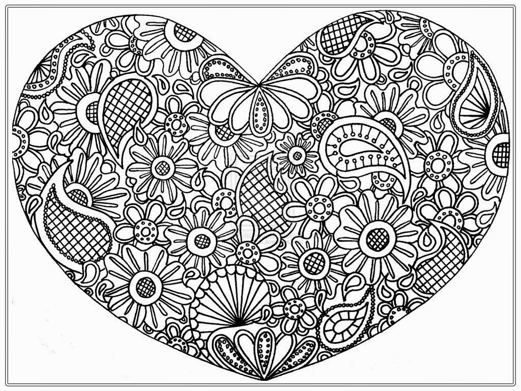 Adult Coloring Pages Hearts
 Coloring on Pinterest