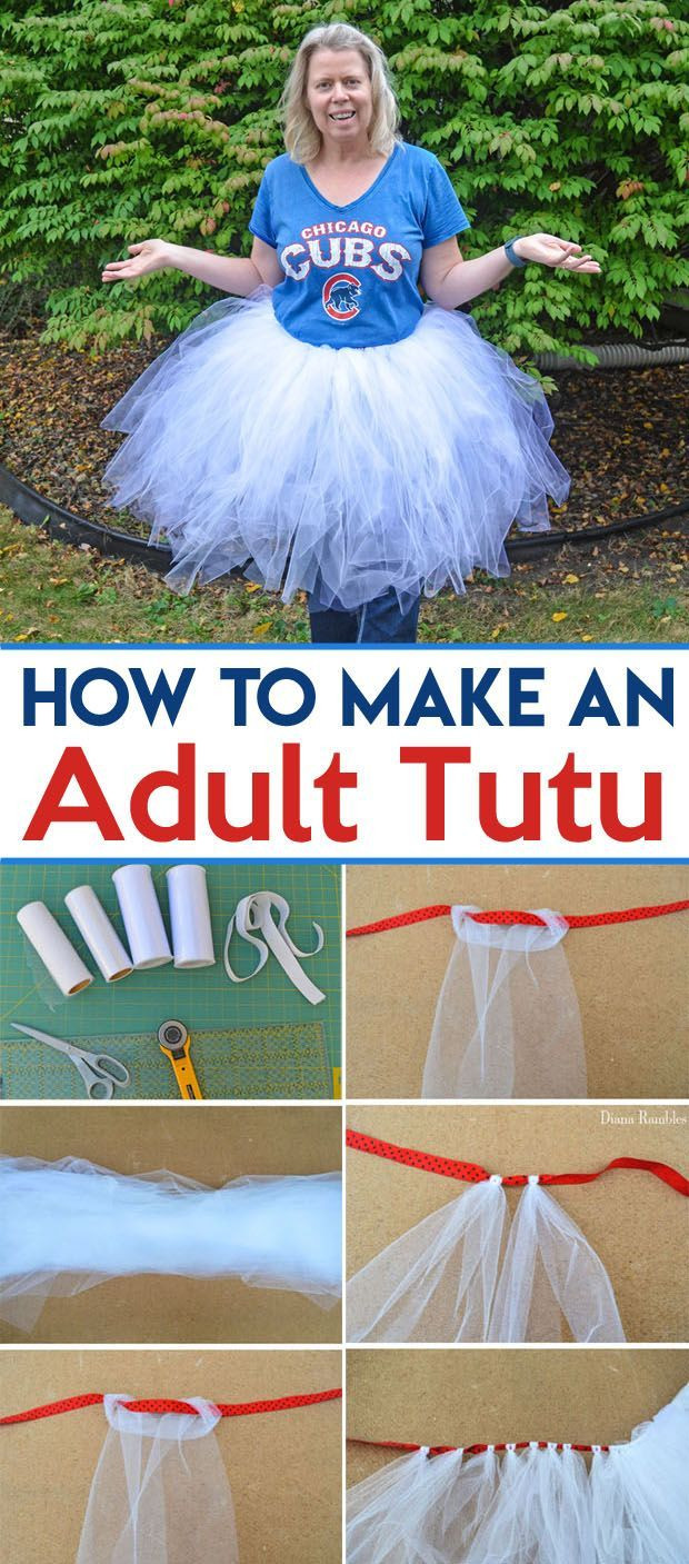Adult Tutu DIY
 How to Make an Adult Tutu Tutorial Want to make a