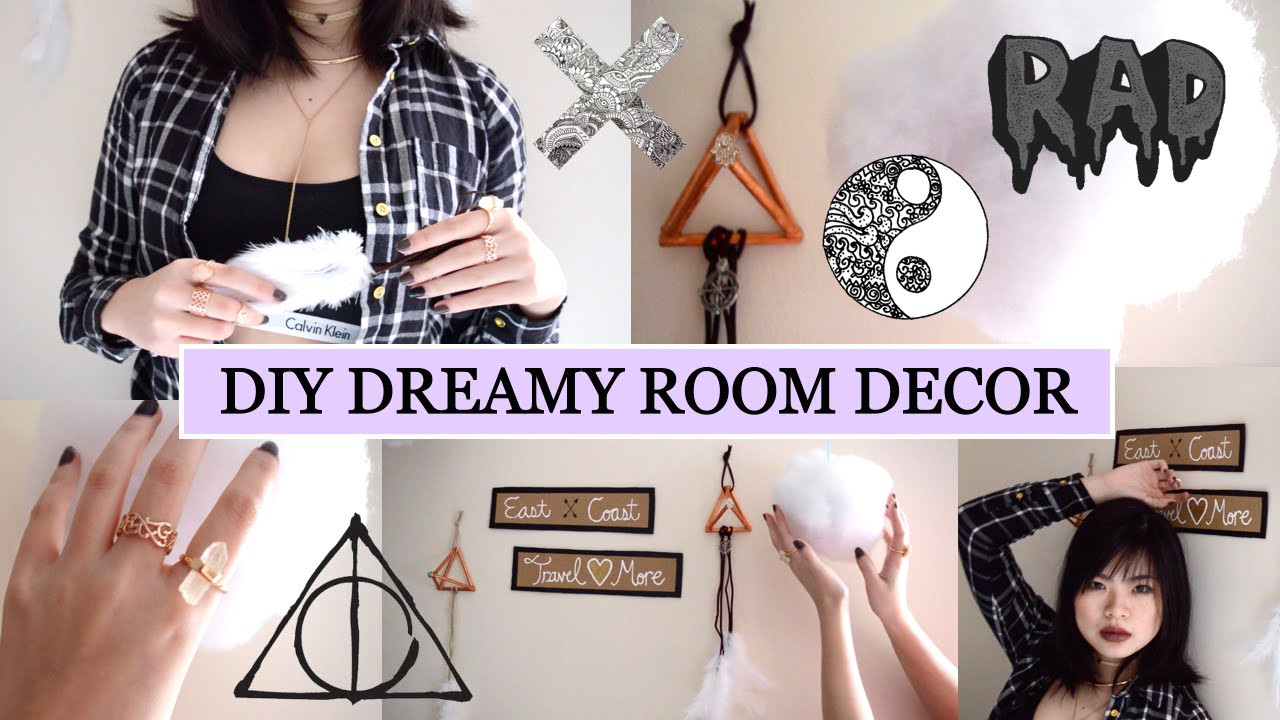 Aesthetic Room Decor DIY
 DIY Inspired Dreamy Room Decor Tumblr Aesthetic