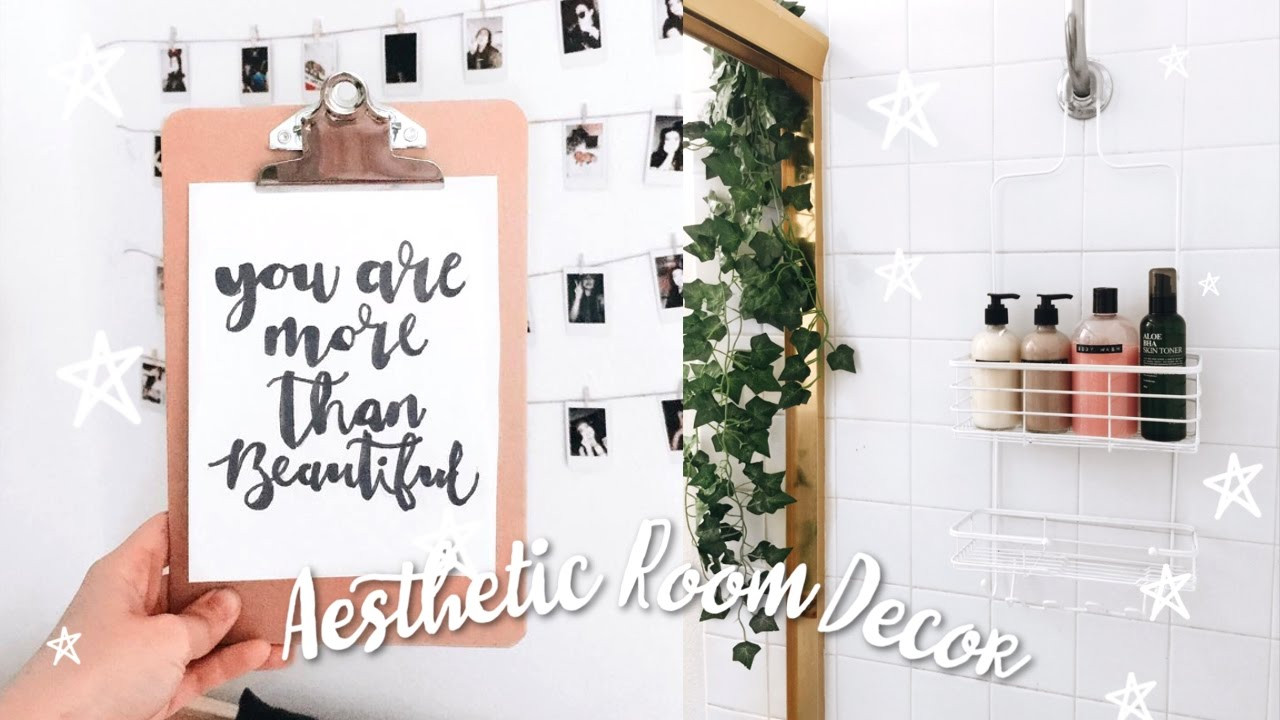 Aesthetic Room Decor DIY
 DIY Quick And Easy Tumblr inspired Aesthetic Room Decor