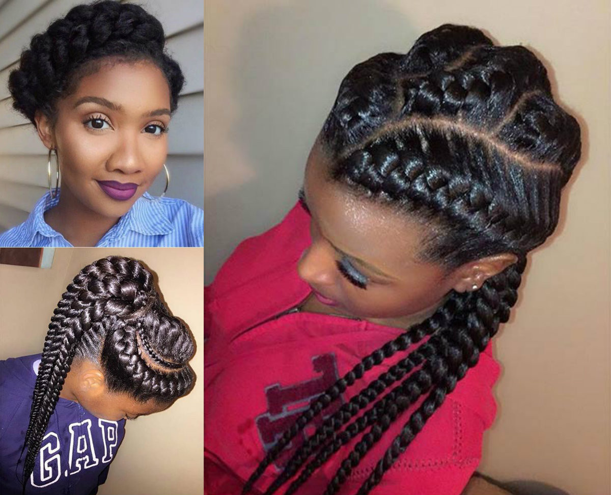 African Braid Hairstyles
 Amazing African Goddess Braids Hairstyles