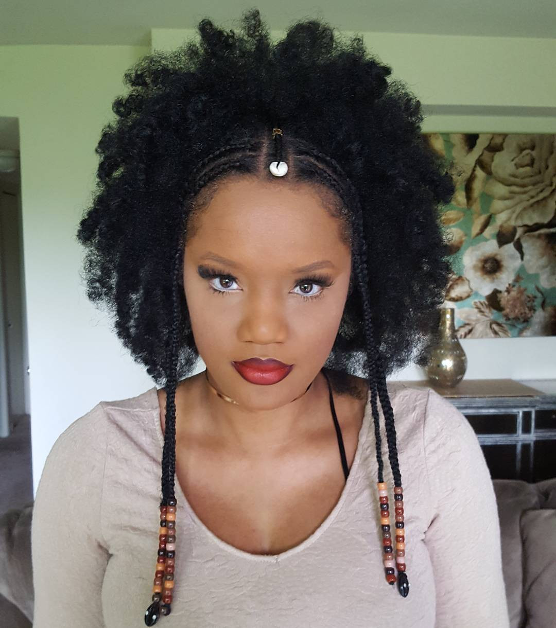 Afro Hairstyles With Braids
 10 Inspirational s of Braids with Beads and Cowrie Shells