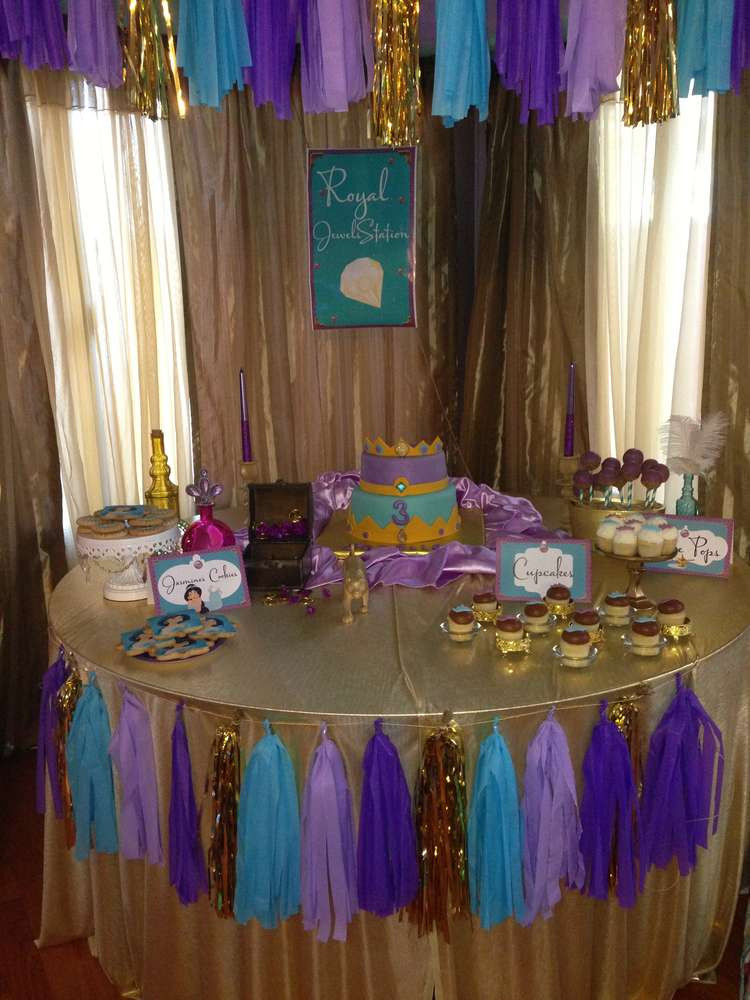 Aladdin Birthday Party
 Princess Jasmine Birthday Party Ideas