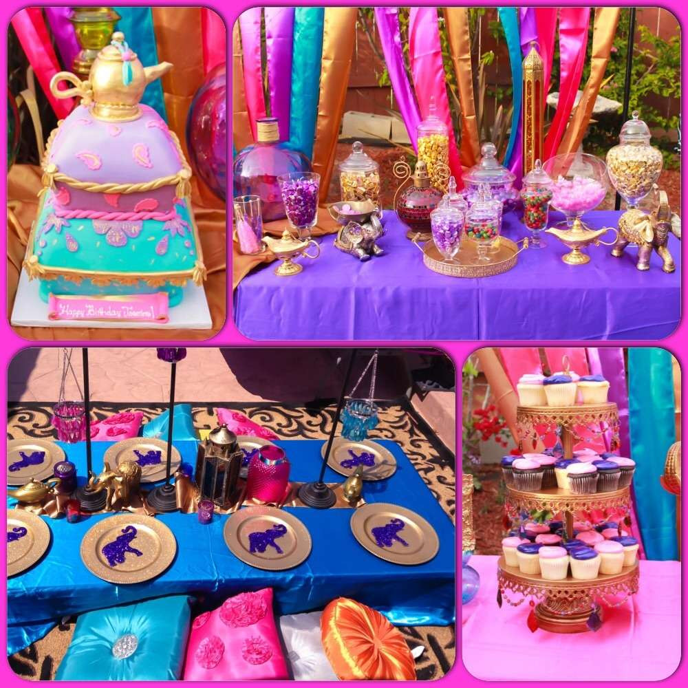 Aladdin Birthday Party
 Arabian Aladdin Theme Birthday Party Ideas